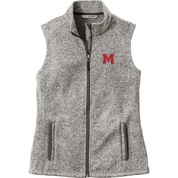 Mount St. Charles Ladies Sweater Fleece Vest