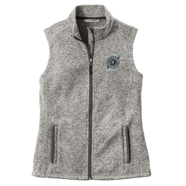 Brooklyn Aviators Ladies Sweater Fleece Vest