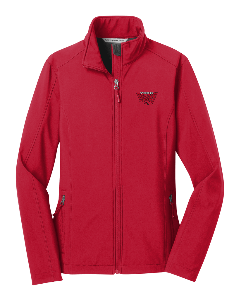 York Devils Ladies Core Soft Shell Jacket