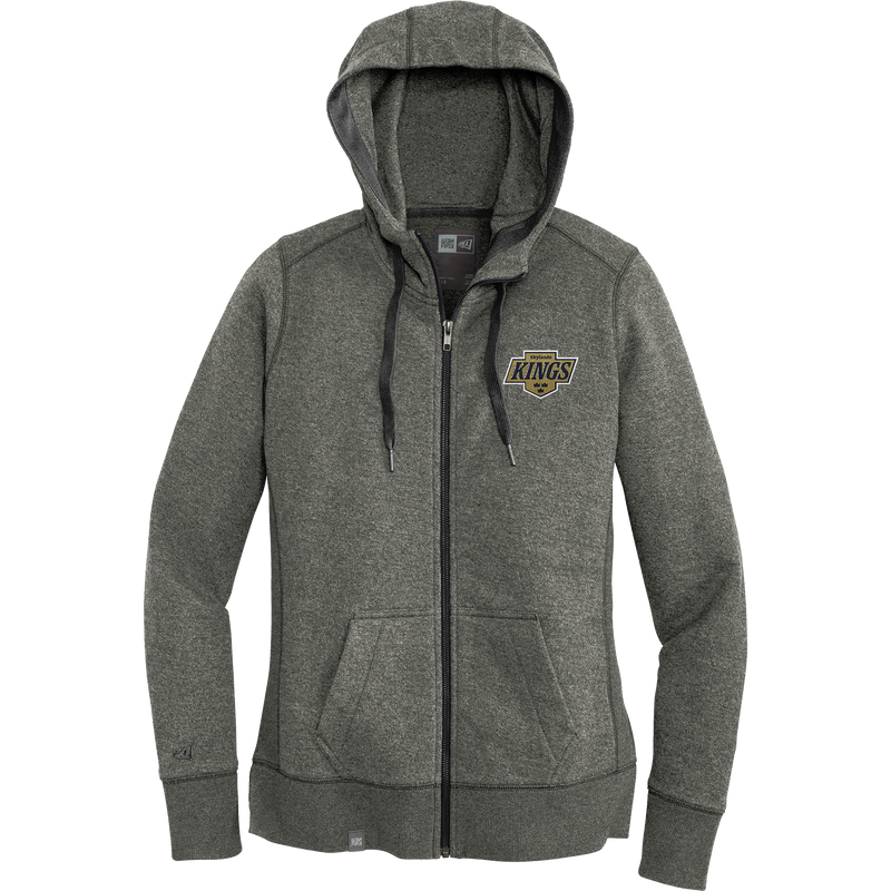Skylands Kings New Era Ladies French Terry Full-Zip Hoodie