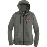 Princeton Tiger Lilies New Era Ladies French Terry Full-Zip Hoodie