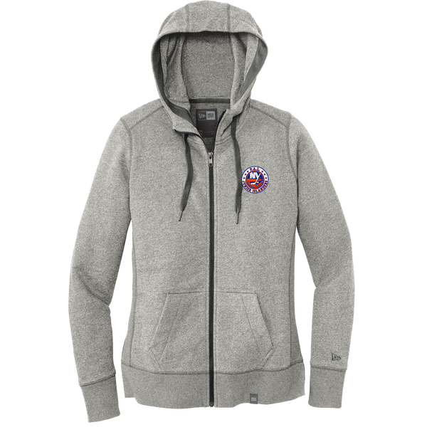 PAL Jr. Islanders New Era Ladies French Terry Full-Zip Hoodie