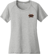 Orange County West Ladies PosiCharge Tri-Blend Wicking Scoop Neck Raglan Tee