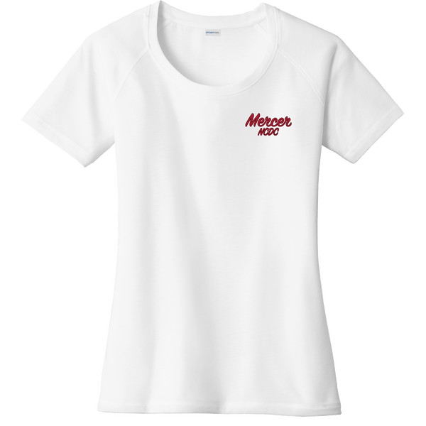 Mercer NCDC Ladies PosiCharge Tri-Blend Wicking Scoop Neck Raglan Tee