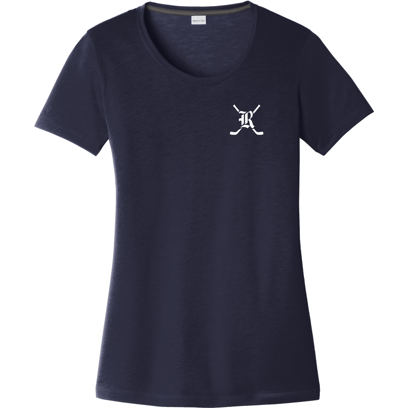 Randolph Middle School Ladies PosiCharge Competitor Cotton Touch Scoop Neck Tee