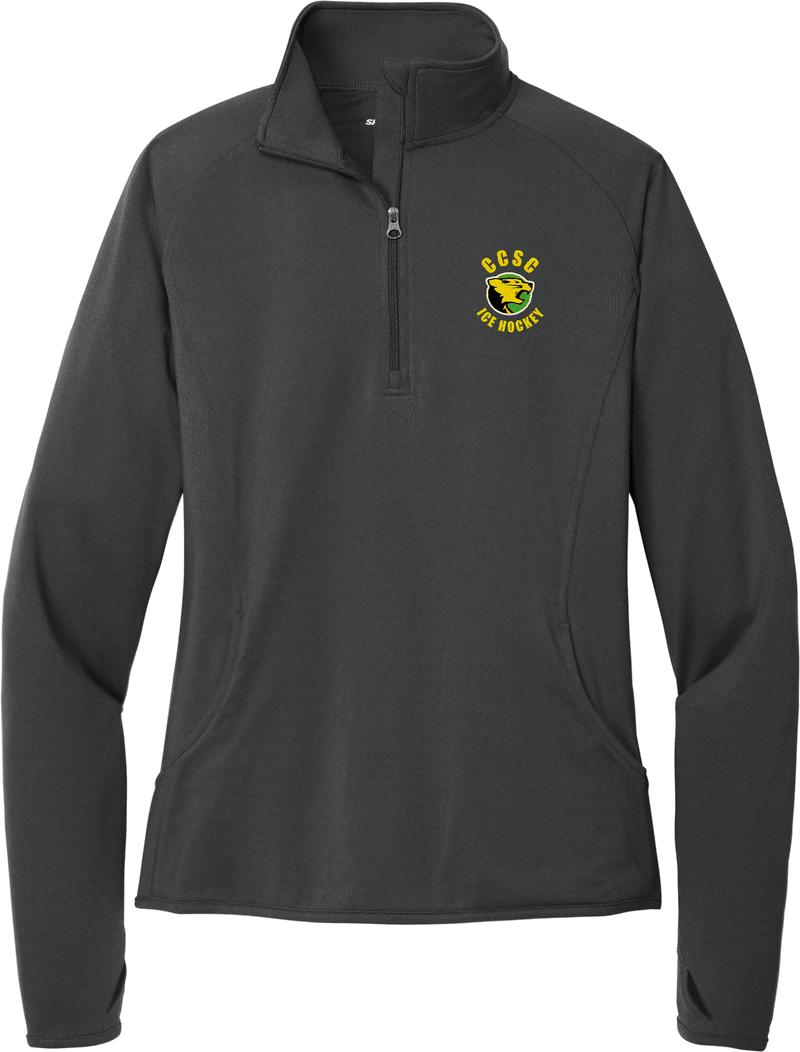 Chester County Ladies Sport-Wick Stretch 1/4-Zip Pullover