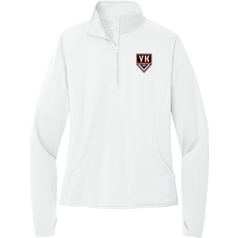 Young Kings Ladies Sport-Wick Stretch 1/4-Zip Pullover