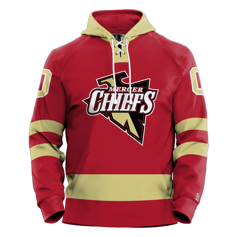 Mercer Tier 1 2012 and Older Adult Sublimated Retro Hoodie