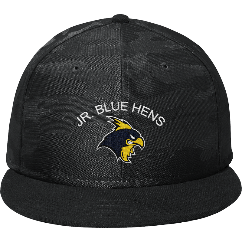 Delaware Jr. Blue Hens New Era Camo Flat Bill Snapback Cap