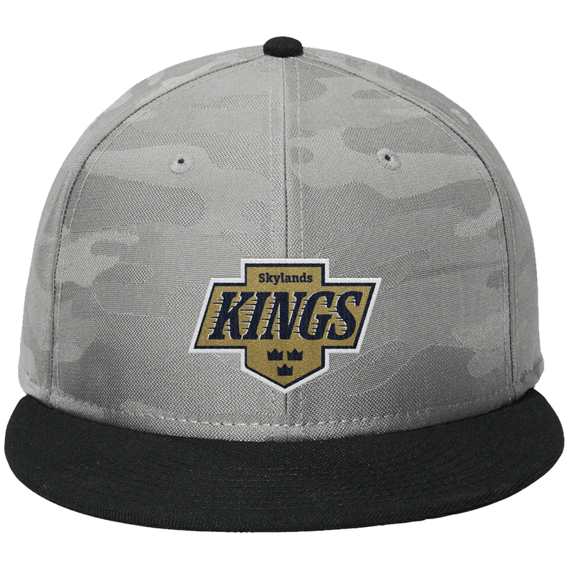 Skylands Kings New Era Camo Flat Bill Snapback Cap