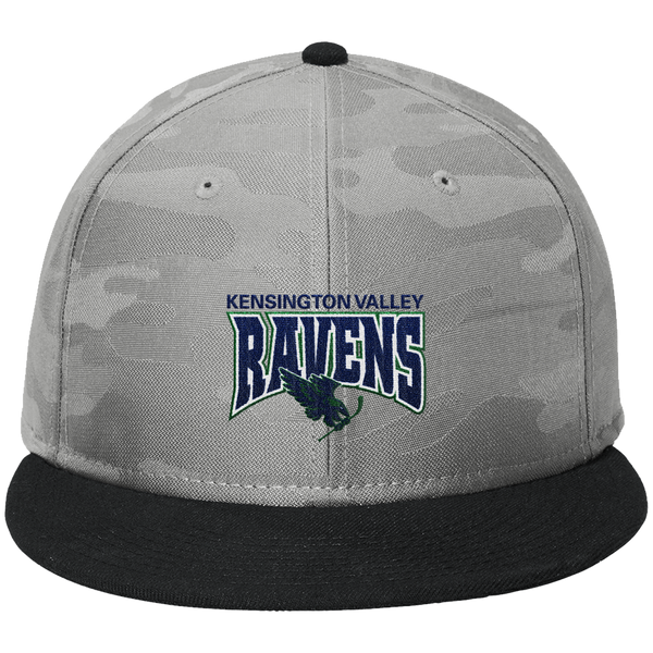 Kensington Valley Ravens New Era Camo Flat Bill Snapback Cap
