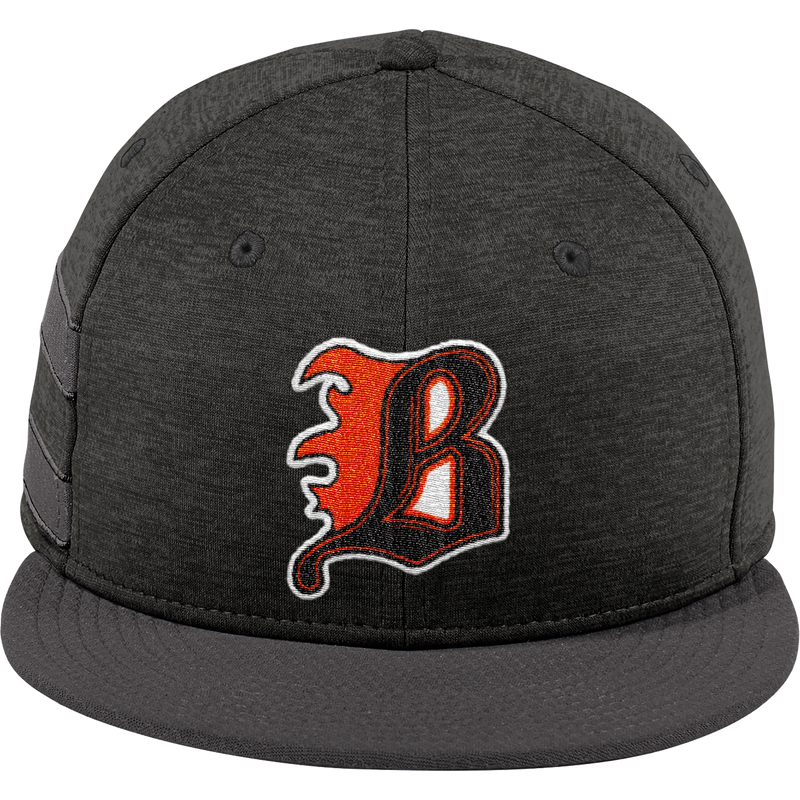 Philadelphia Blazers New Era Shadow Heather Striped Flat Bill Snapback Cap