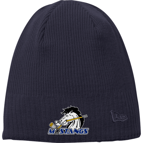 Mid-State Mustangs New Era Knit Beanie