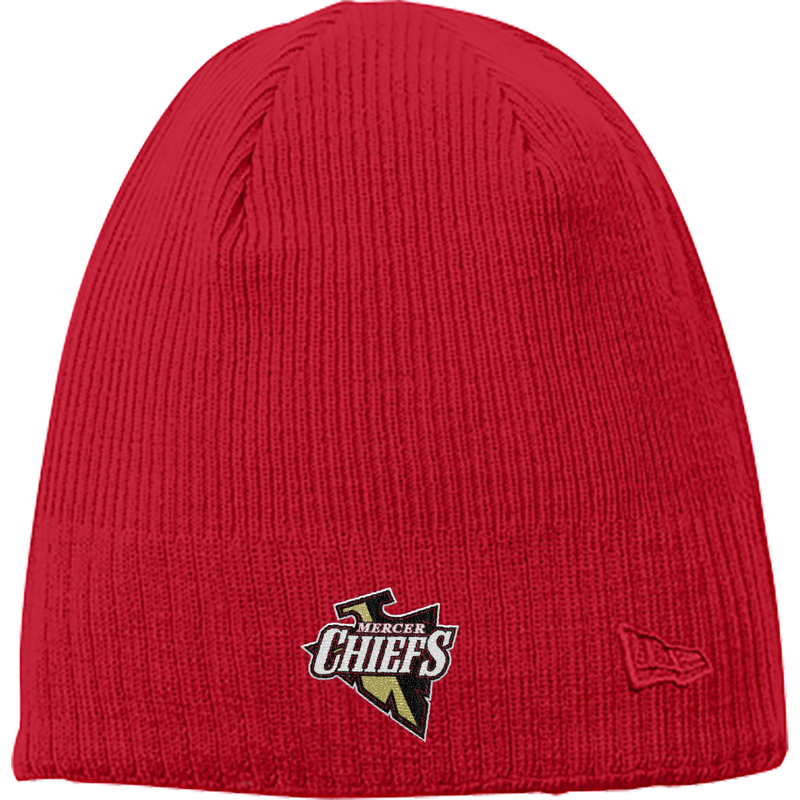 Mercer Chiefs New Era Knit Beanie