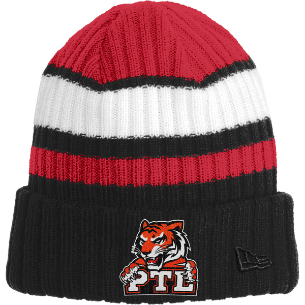 Princeton Tiger Lilies New Era Ribbed Tailgate Beanie