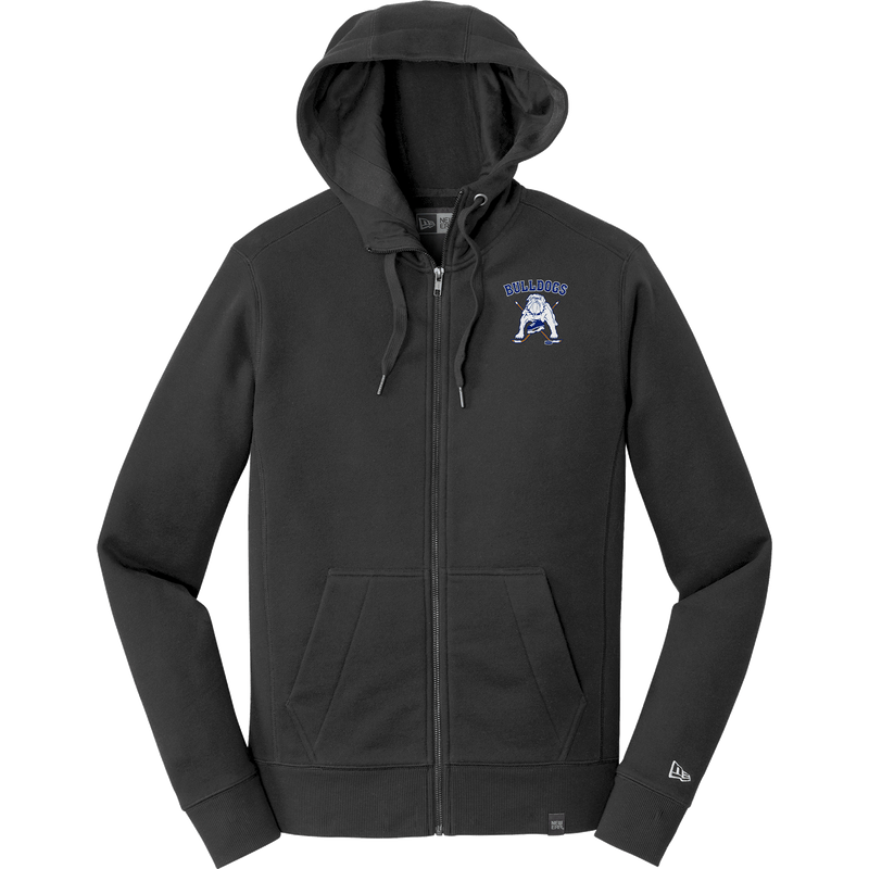 Chicago Bulldogs New Era French Terry Full-Zip Hoodie