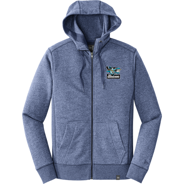 Boca Barracudas New Era French Terry Full-Zip Hoodie