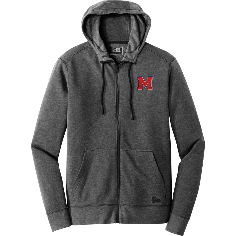 Mount St. Charles New Era Tri-Blend Fleece Full-Zip Hoodie