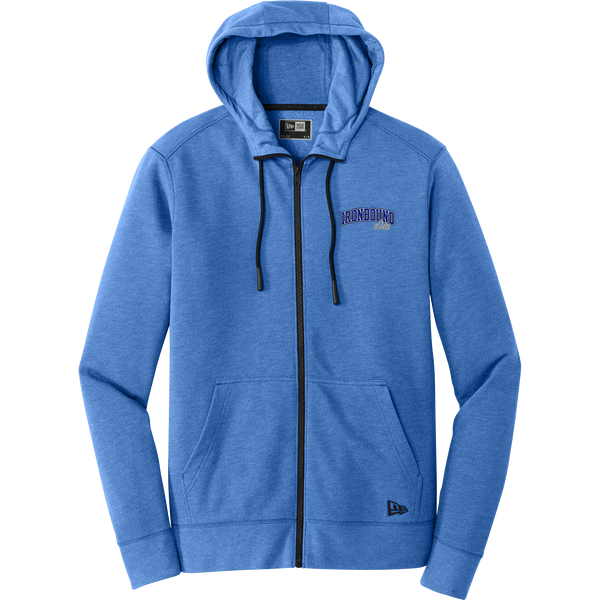 Ironbound New Era Tri-Blend Fleece Full-Zip Hoodie