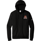 Princeton Tiger Lilies Nike Club Fleece Sleeve Swoosh Full-Zip Hoodie