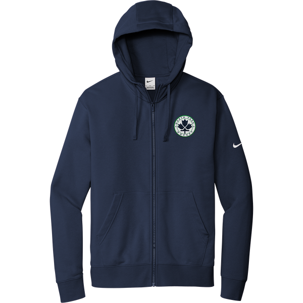 North Park Hockey Nike Club Fleece Sleeve Swoosh Full-Zip Hoodie