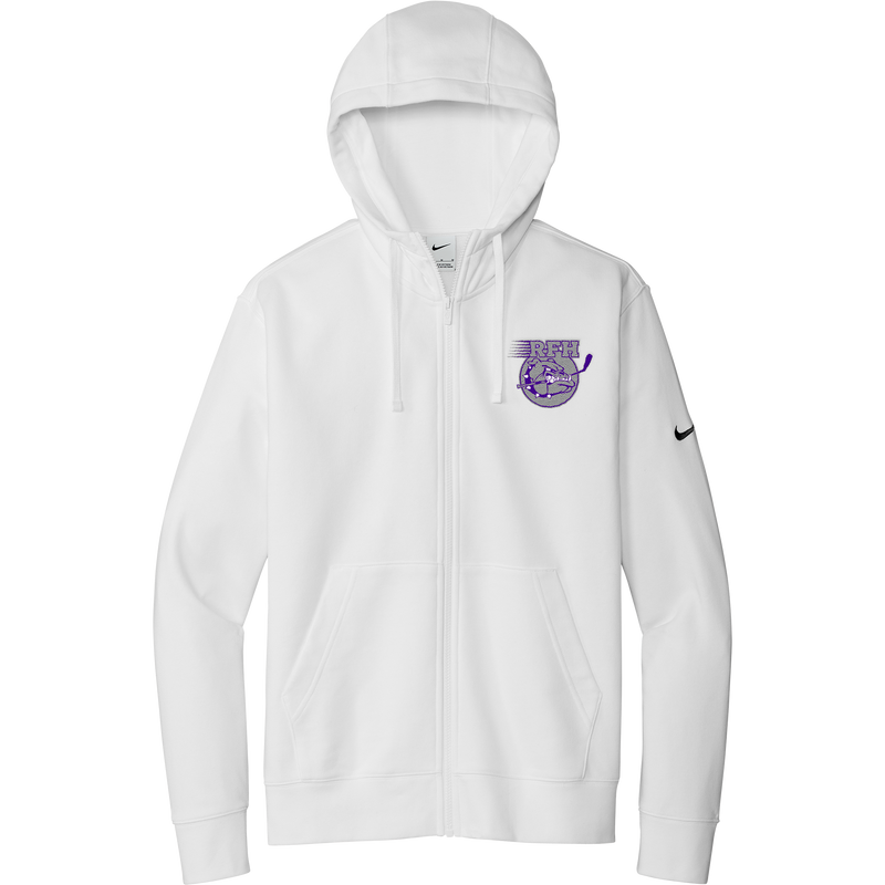 Rumson-Fair Haven Nike Club Fleece Sleeve Swoosh Full-Zip Hoodie