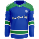 NYC Hockey Club Adult Goalie Cut and Sew Jersey