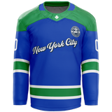 NYC Hockey Club Youth Goalie Cut and Sew Jersey