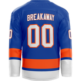 Sound Tigers Player Hybrid Jersey - Blue