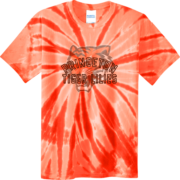 Princeton Tiger Lilies Youth Tie-Dye Tee