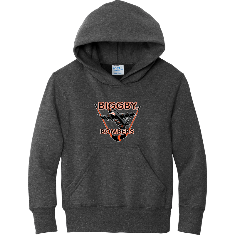 Biggby Bombers Youth Core Fleece Pullover Hooded Sweatshirt