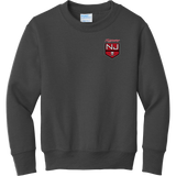 NJ Raiders Youth Core Fleece Crewneck Sweatshirt