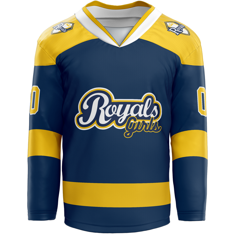 Royals Girls Adult Player Hybrid Jersey