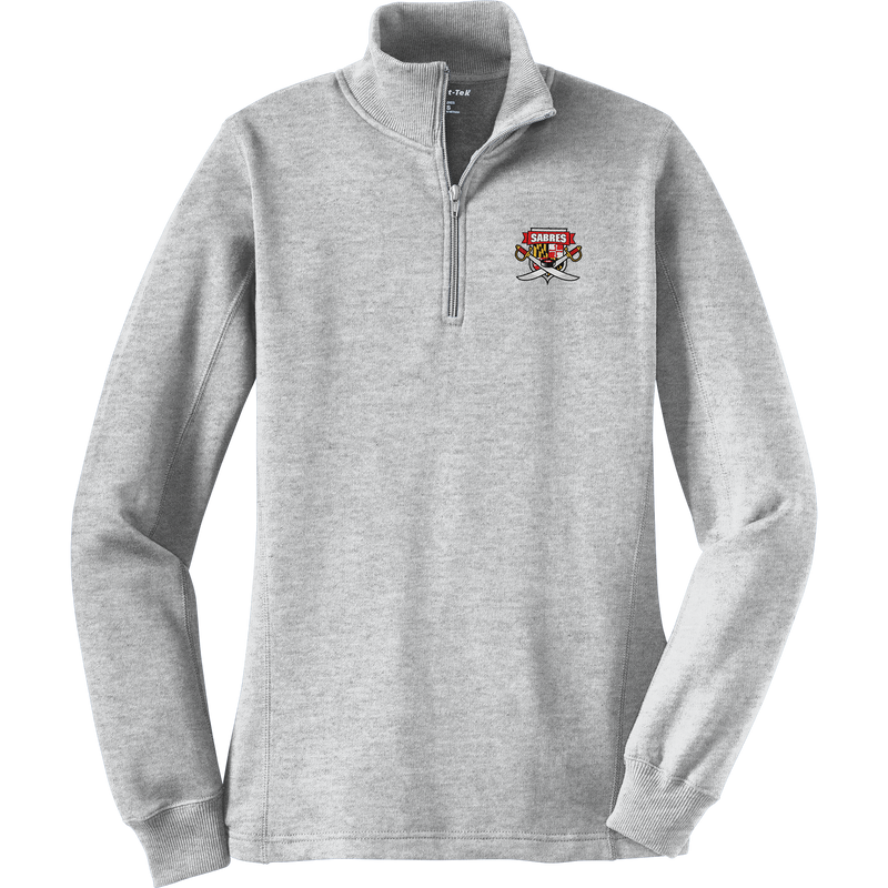 SOMD Sabres Ladies 1/4-Zip Sweatshirt