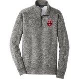 NJ Raiders PosiCharge Electric Heather Fleece 1/4-Zip Pullover