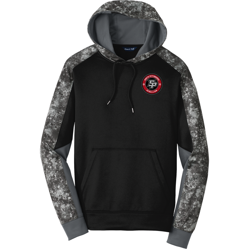 South Pittsburgh Rebellion Sport-Wick Mineral Freeze Fleece Colorblock Hooded Pullover