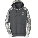 Princeton Jr. Tigers Sport-Wick Mineral Freeze Fleece Colorblock Hooded Pullover