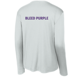 Curry College (Bleed Purple Hockey) Long Sleeve PosiCharge Competitor Tee
