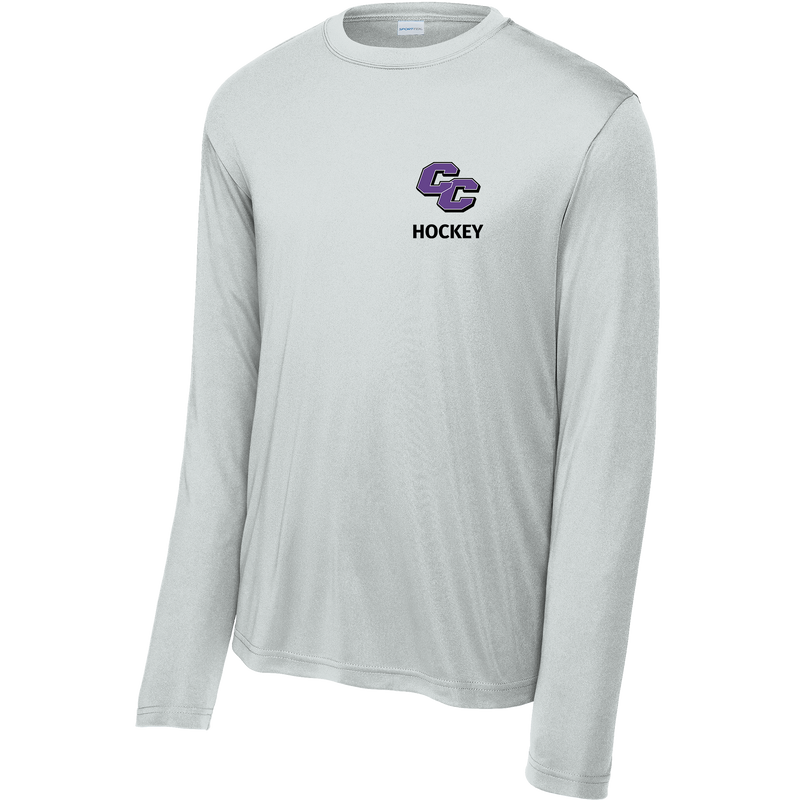 Curry College (Fear None Hockey) Youth Long Sleeve PosiCharge Competitor Tee