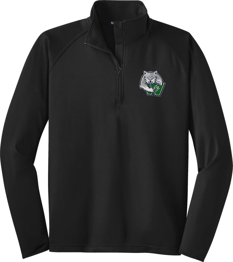 Woodbridge Wolfpack Sport-Wick Stretch 1/4-Zip Pullover