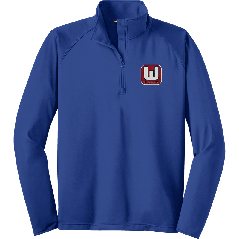 CT Whalers Tier 1 Sport-Wick Stretch 1/4-Zip Pullover