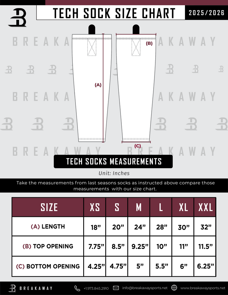 Biggby Coffee AAA Tier 1 Boys Tech Socks