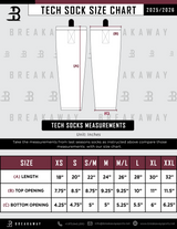 Biggby Coffee Hockey Club Tier 2 Sublimated Tech Socks