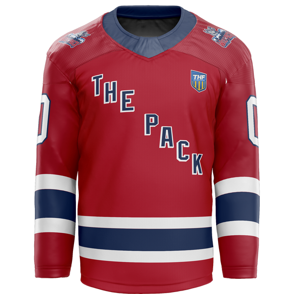 CT Wolfpack South Goalie Jersey - Red