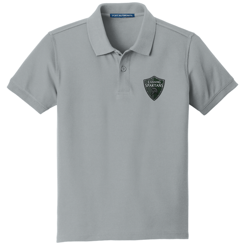 Lansing Spartans Youth Core Classic Pique Polo