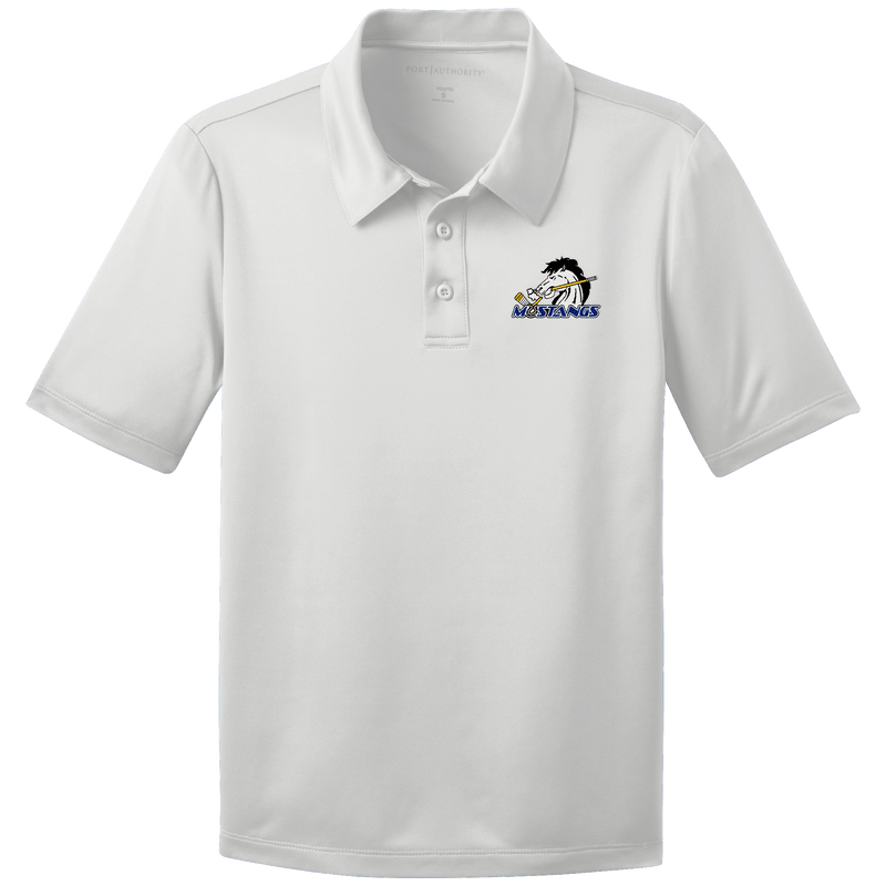 Mid-State Mustangs Youth Silk Touch Performance Polo