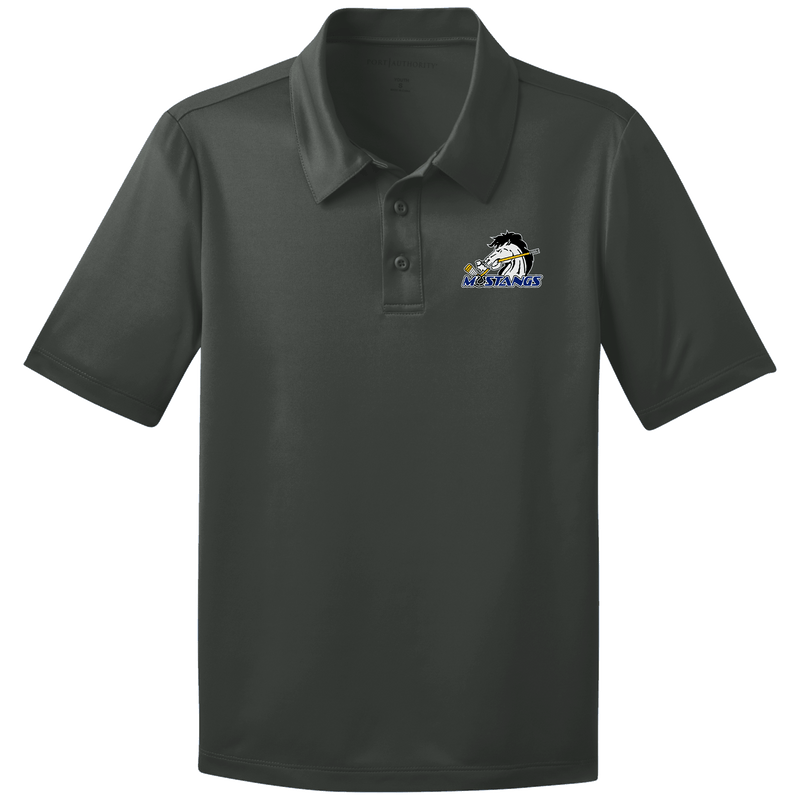 Mid-State Mustangs Youth Silk Touch Performance Polo