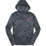 Jr. Mounties Youth Sport-Wick CamoHex Fleece Hooded Pullover