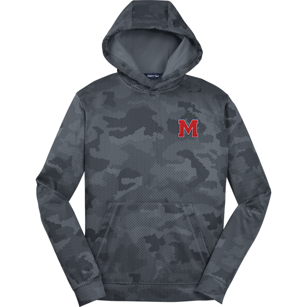 Mount St. Charles Youth Sport-Wick CamoHex Fleece Hooded Pullover