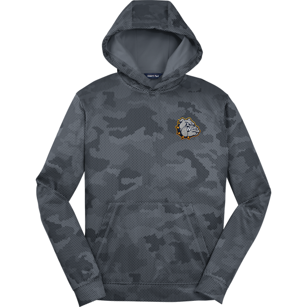 Chelsea Bulldogs Youth Sport-Wick CamoHex Fleece Hooded Pullover